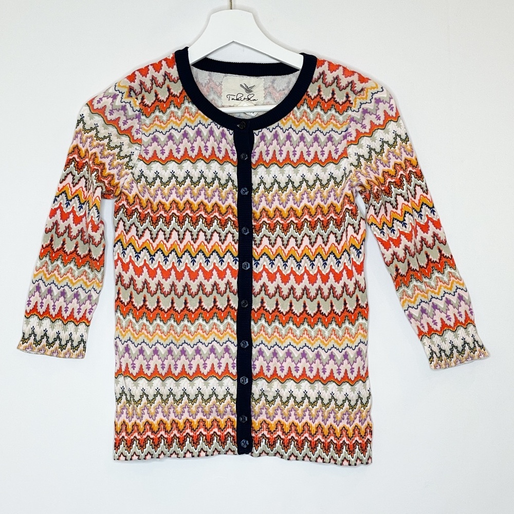 Tabitha Herringbone Cardigan from Anthropologie